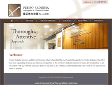 Tablet Screenshot of pedroredinha.com